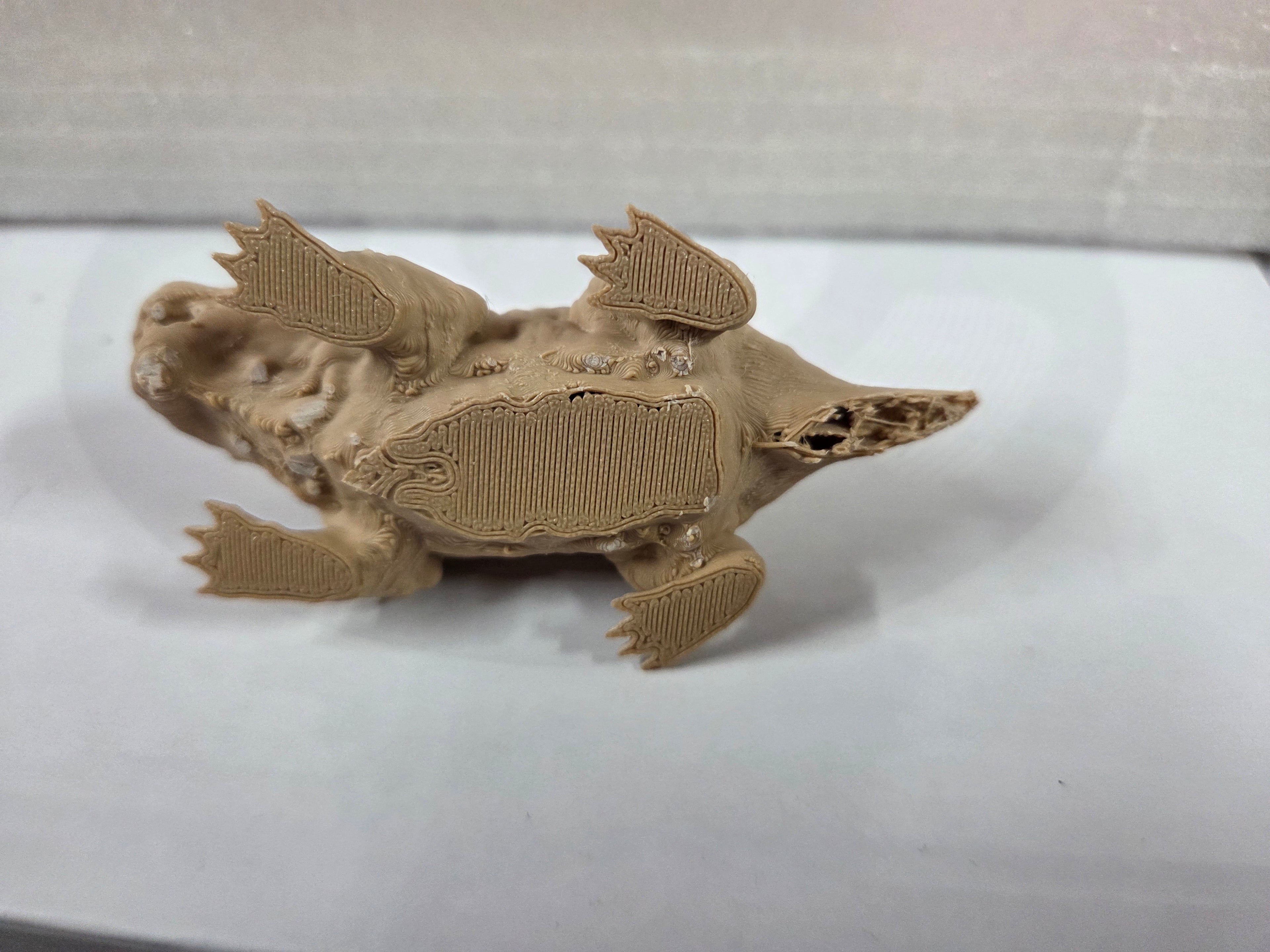 Vault 113 Pet Mole Rat - Clean Damaged Tail - 4in From head to tail