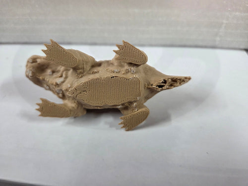 Vault 113 Pet Mole Rat - Clean Damaged Tail - 4in From head to tail