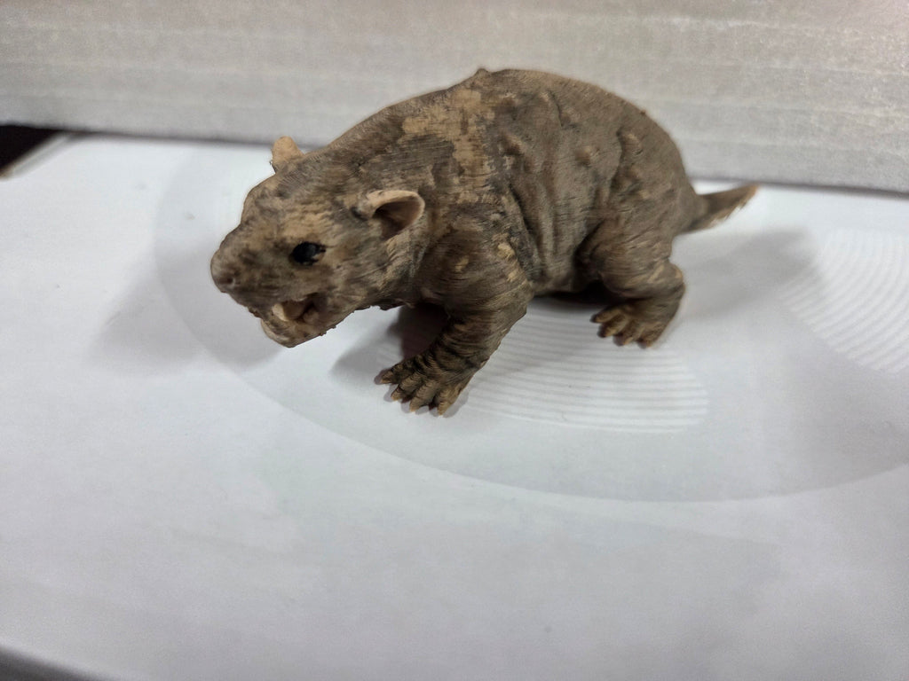 Vault 113 Pet Mole Rat - Dirty Damaged Tail - 4in From head to tail