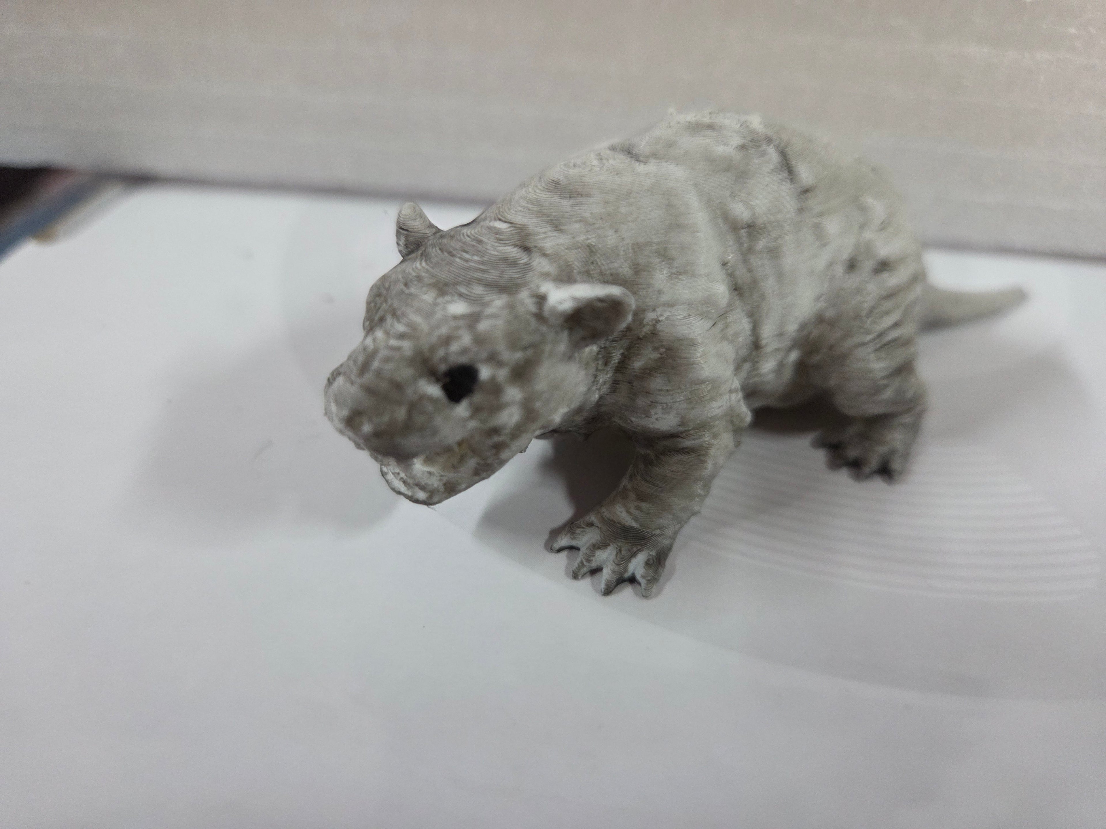 Vault 113 Pet Mole Rat - Albino dirty - 4in From head to tail