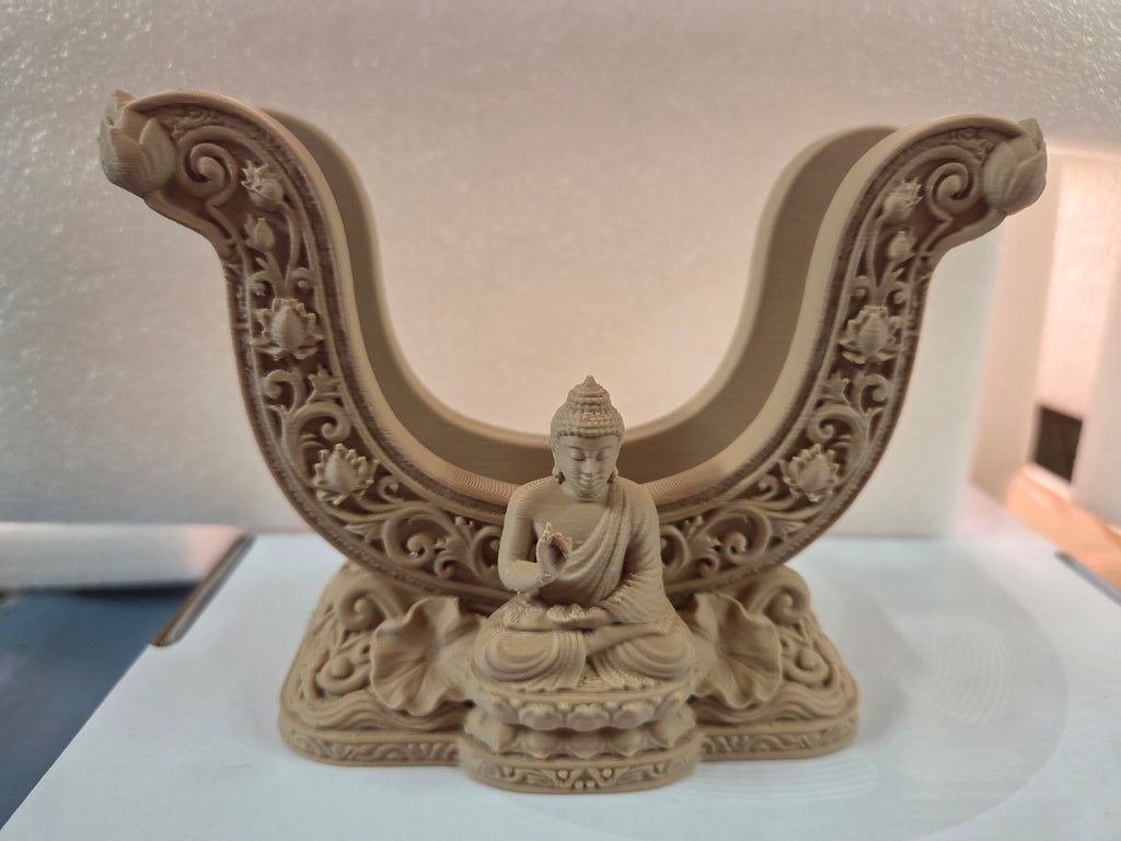 Buddha-Inspired Napkin Holder 5 1/8 in Wide— Serenity for Your Tabletop