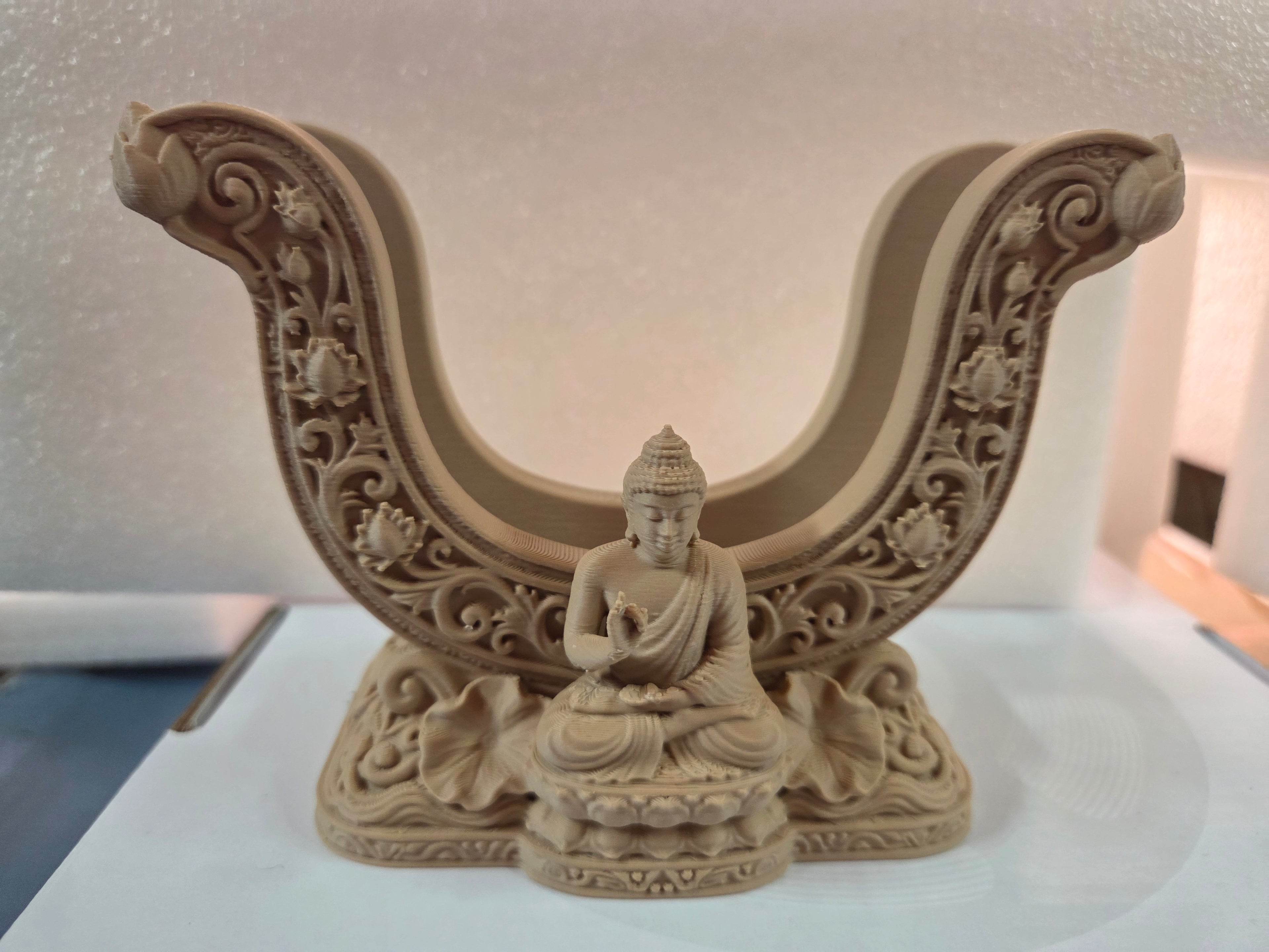 Buddha-Inspired Napkin Holder 5 1/8 in Wide— Serenity for Your Tabletop
