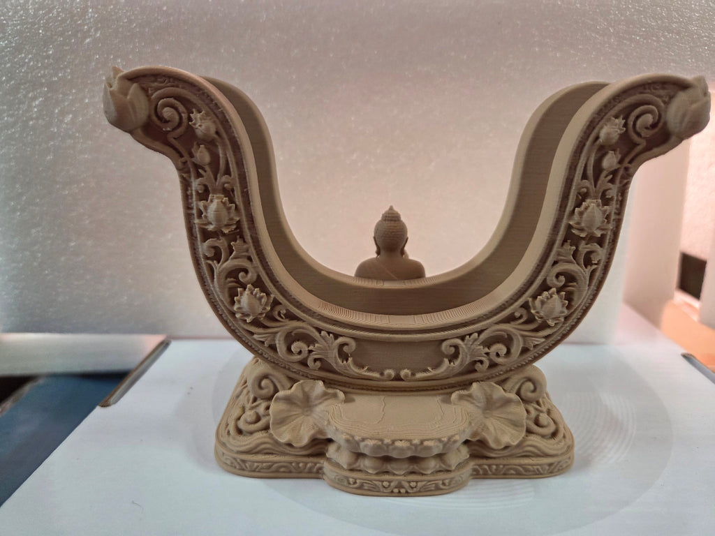 Buddha-Inspired Napkin Holder 5 1/8 in Wide— Serenity for Your Tabletop
