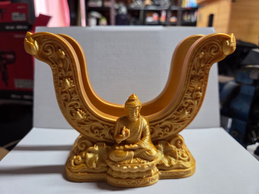 Buddha-Inspired Napkin Holder 5 1/8 in Wide— Serenity for Your Tabletop