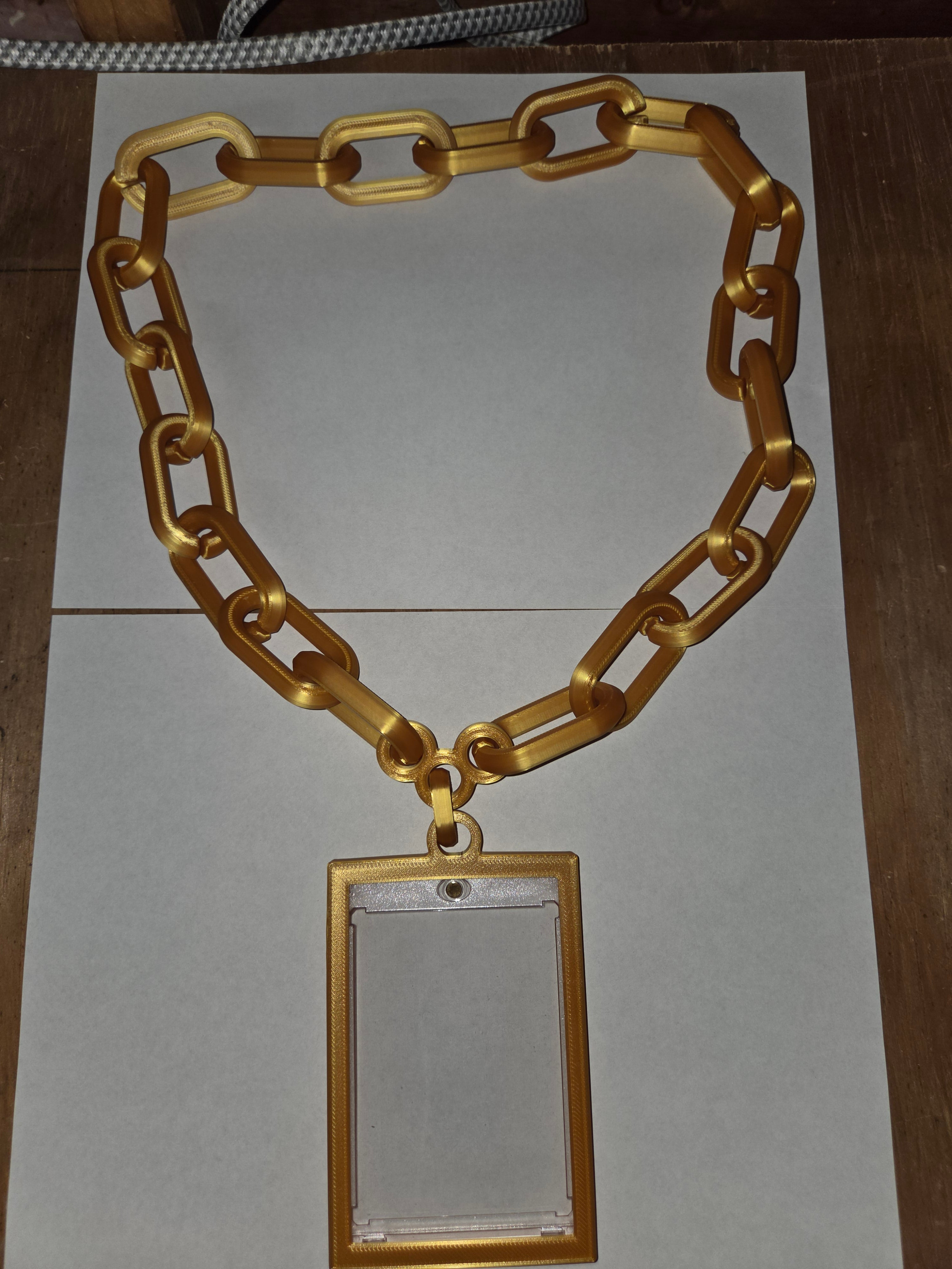 Vault 113 Trading card Necklace